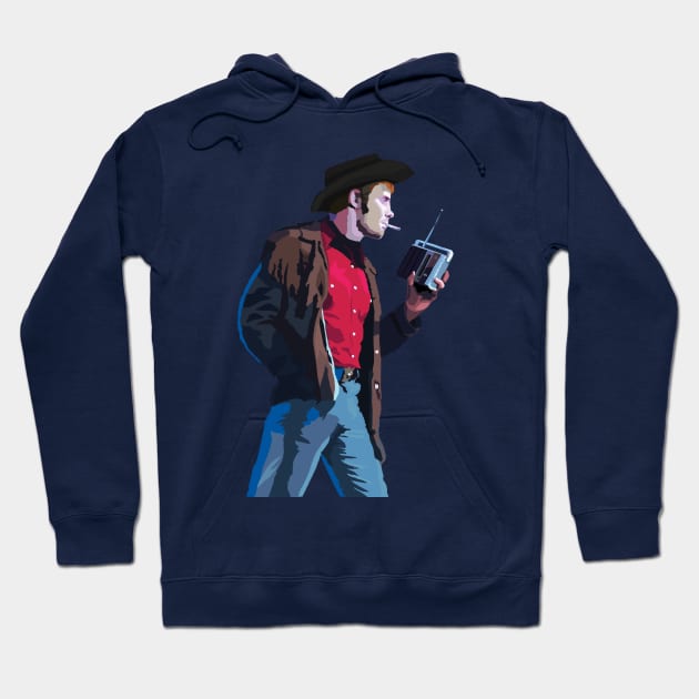 Joe Buck from Midnight Cowboy Hoodie by chrisayerscreative